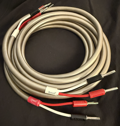 2.48M Speaker cables by Basil Audio