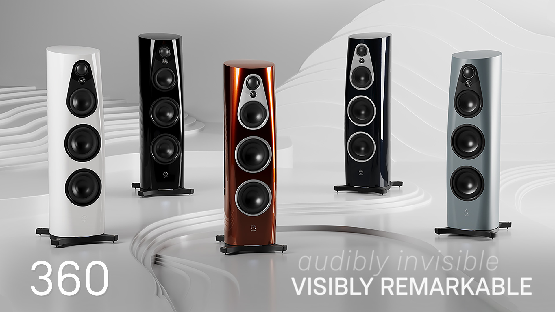 Linn 360 Passive Speakers With Active Bass –